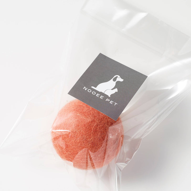 100% WOOL TOY BALL