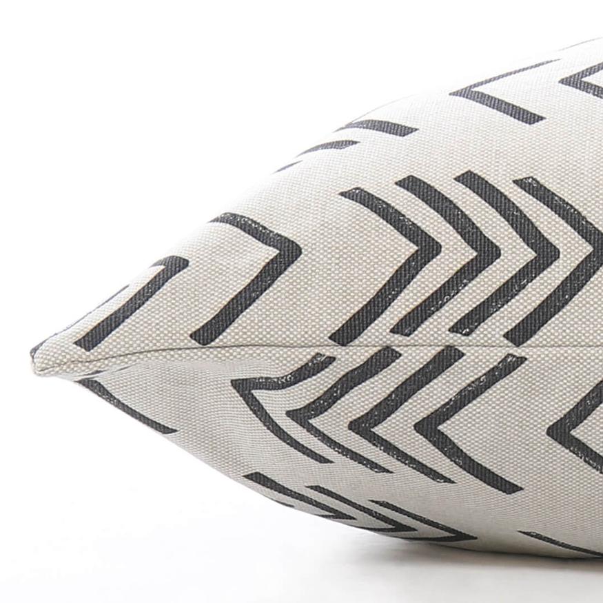 MODERN MUD CLOTH NATURAL DOG BED