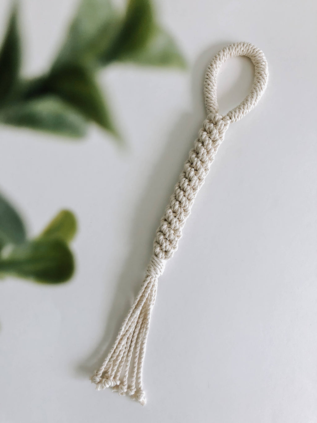 MACRAME ROPE DOG TUG TOY